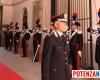 Visita del General de Cuerpo de Ejército De Vita al Comando de la Legión Carabinieri “Basilicata”. Las fotos