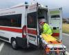 Mecánico afectado por la explosión de un neumático de camión: ingresado en el hospital Giovanni Bosco