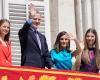 El Rey Felipe y Letizia Ortiz, el vídeo viral del discurso de sus hijas es noticia
