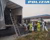 la intervención de la policía de tránsito y los bomberos Reggionline -Telereggio – Últimas noticias Reggio Emilia |