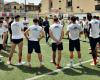 Modica: ayer el último entrenamiento en Sicilia, hoy el equipo llegó a Campania