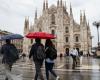 Mal tiempo, alerta naranja en Milán por riesgo de tormentas: se controlan los niveles en Seveso y Lambro