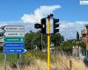 Fiumicino, se ha activado el nuevo semáforo inteligente en Via dell’aeroporto