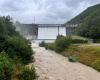 Aguacero nocturno: alerta Arda, la presa de Mignano ha comenzado a desbordarse