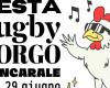 Festival de Rugby en Borgo Poncarale los días 28 y 29 de junio y 5 y 6 de julio