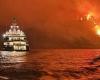 Grave incendio en una isla griega por fuegos artificiales desde un superyate
