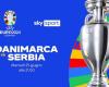 Dinamarca Serbia en TV y streaming: dónde ver el partido de la Eurocopa 2024
