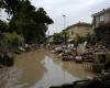 Faenza, la protesta de los ciudadanos inundados durante el Tour de Francia
