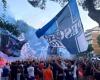 Procesión de protesta de los ultras de Pescara abierta a todos los aficionados.