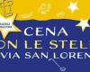 ‘Cena bajo las estrellas y con las estrellas’ por los 70 años del Alessandria Host Lions Club. Carreteras cerradas