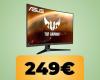 El monitor curvo ASUS TUF Gaming de 31,5 pulgadas en 1080p y 165 Hz está al precio mínimo en Amazon