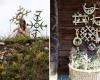 Este artista lituano crea tejidos mágicos y ancestrales con hierbas silvestres que duran hasta 100 años